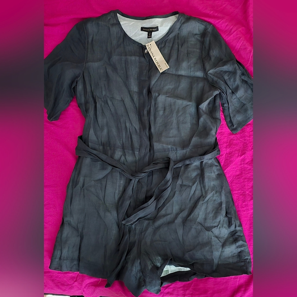 Linen Romper - Picture 4 of 6